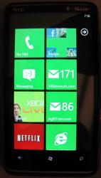 Review of my Windows Phone 7 (HTC HD7)
