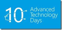 Advanced Technology Days 10 - My Talks
