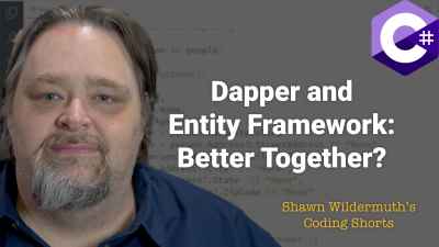 Coding Short: Dapper and Entity Framework
