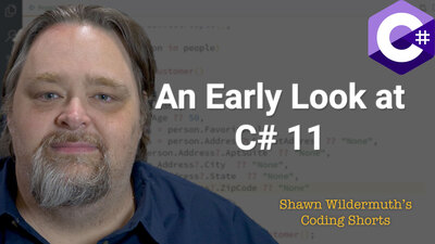 New Video: An Early Look at C# 11
