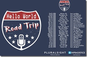 Win a T-Shirt from the Hello World Road Trip
